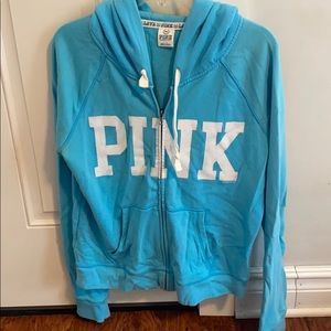 VS PINK zip up hoodie